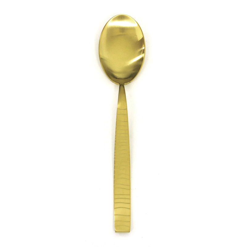 Tigre Dinner Spoon, Ice Gold