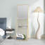 Cork Flat Aluminum Alloy Framed Freestanding Full Length Mirror Wall Mirror-1934013714-1934013718-1934013723