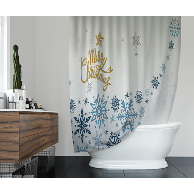 Rideau de douche simple