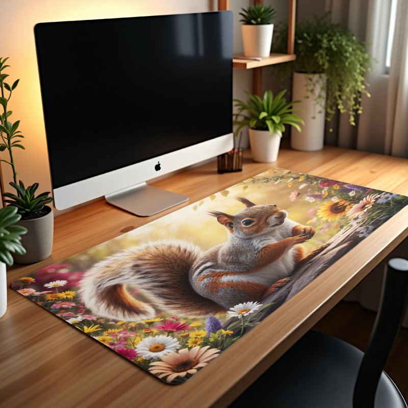 Polyester Desk Pad, 23.6x13.8