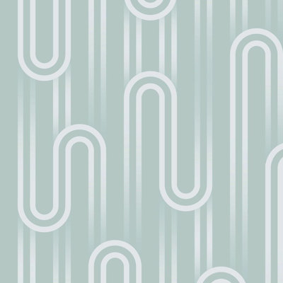 A4 Sample-Envy Ups n Downs Geometric Wallpaper