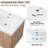 30 Inch Golden Oak Floating Bathroom Vanity With Integrated Sink - Pre-Assembled-213554903