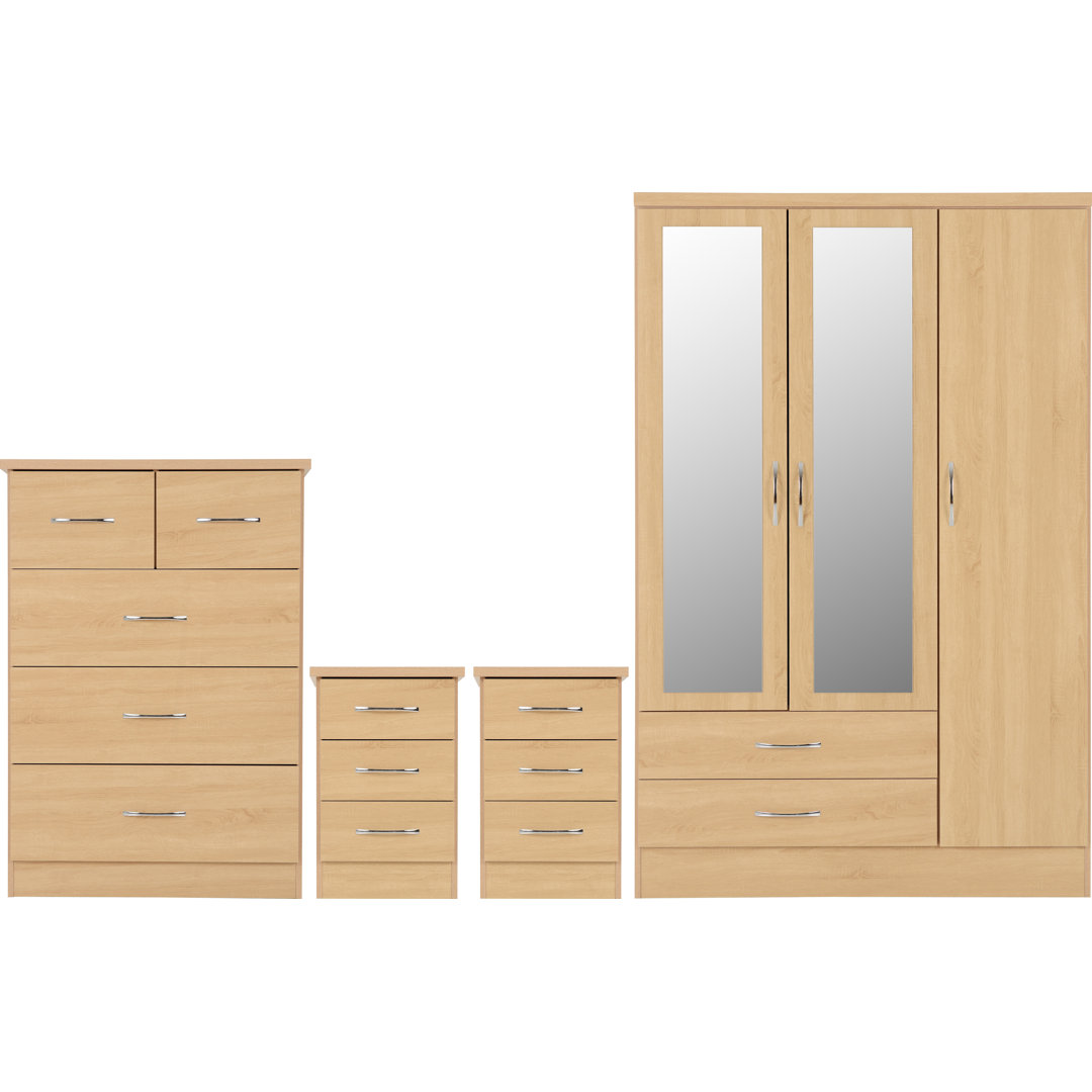 Cascio 4 Piece Bedroom Set