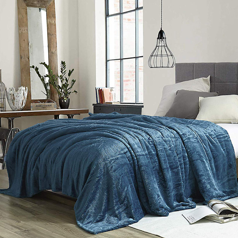 Other Items Coma Inducer Fleece Sheet Set, King Sheet Set + Fitted Sheet + 2 Pillowcases, Ocean Depths Teal