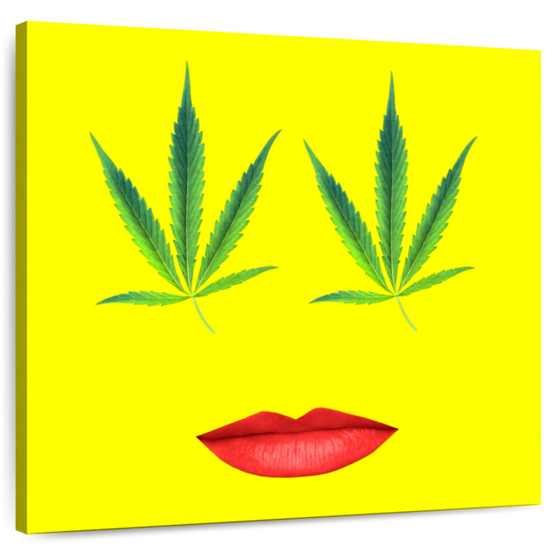 Marijuana Sight, 10" H x 10" W