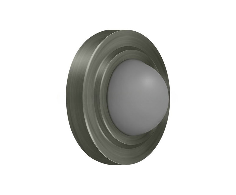 Pare-chocs encastré convexe Deltana WBC238U15A, Antique Nickel