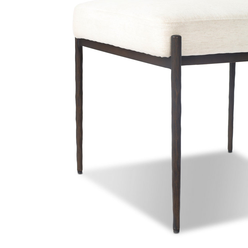 Jazelle Metal Dining Chair-Laughlin Ochre, Crypton Nomad Snow