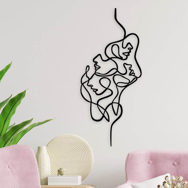 Décoration murale en métal