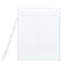 Lit mezzanine double en blanc avec garde-robe, bureau et tablettes pratiques-118082938