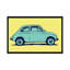 Fiat 500, peinture sur toile tendue-39948113-74294548-74294547