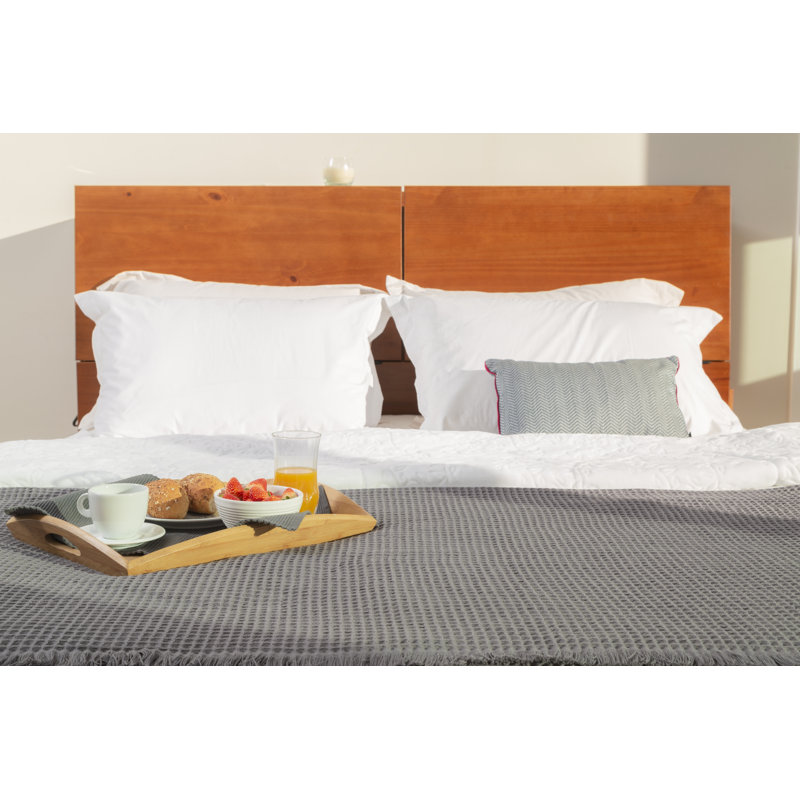 Enosburg Solid Wood Headboard, 150cm, Caramel