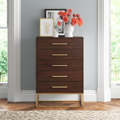 Maxine 5 Drawer 32" W Chest