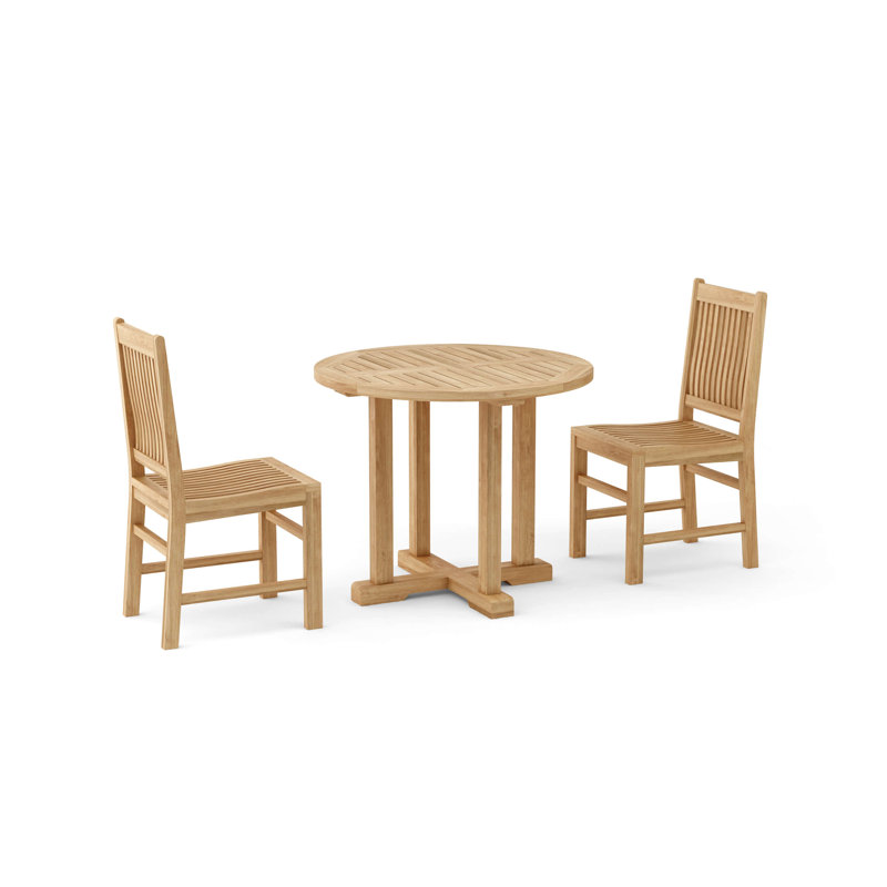 Montage Saratoga 3 Piece Teak Dining Set