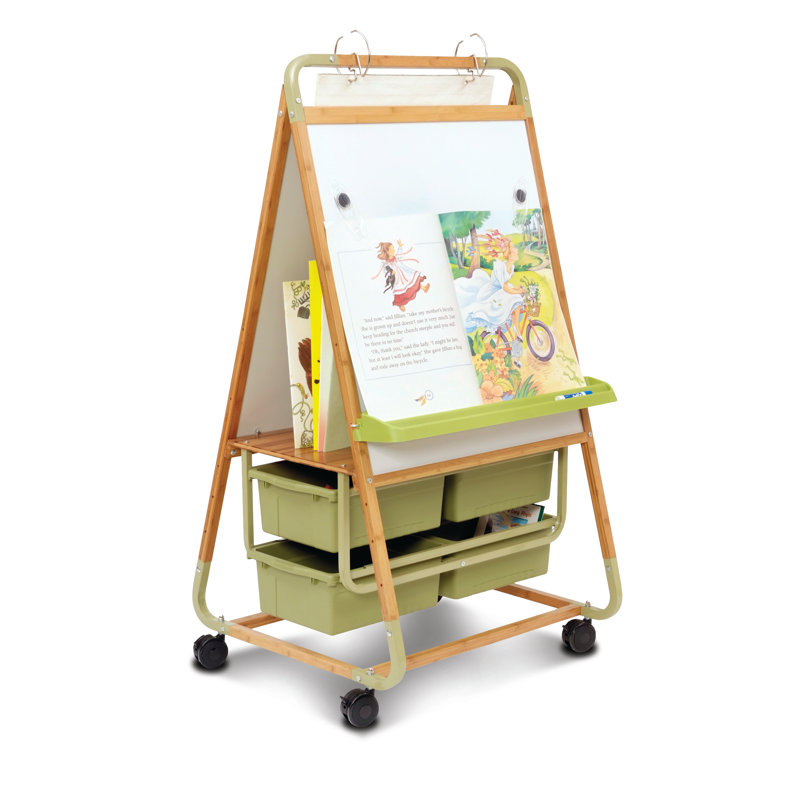 Copernicus Metal, Bamboo, Plastic Flipchart Easel