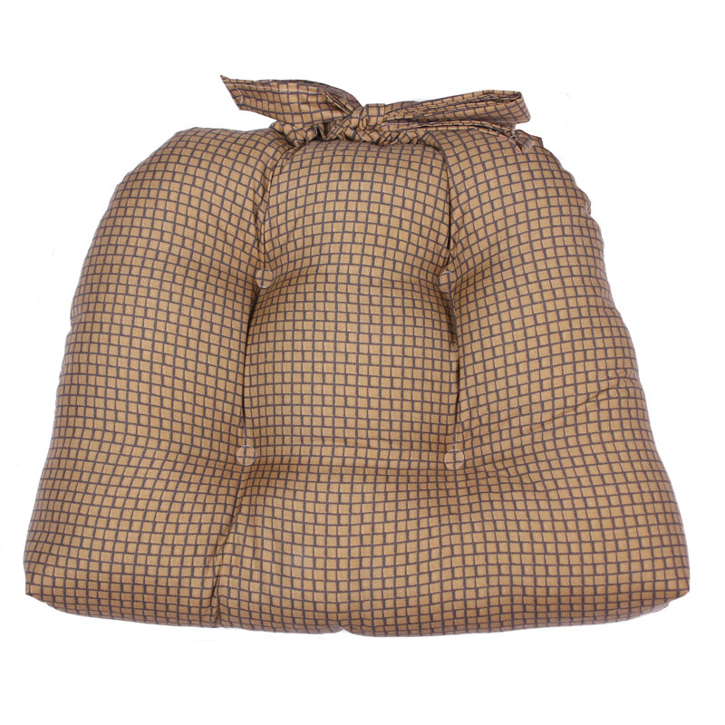 Orick Plaid Indoor Dining Seat Cushion (set Of 4)