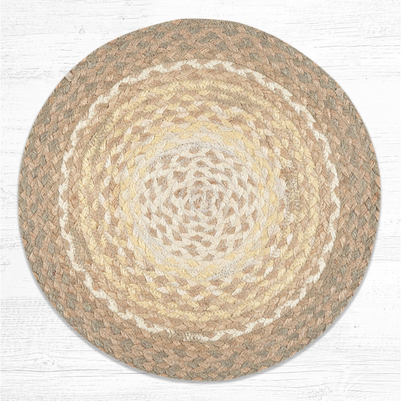  Natural Jute Chair Pad 15.5" H, Natural