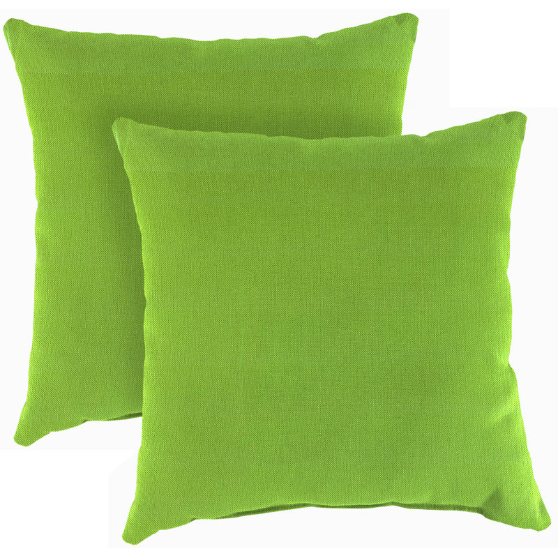 Sunbrella Outdoor Throw Pillow, Veranda Citrus