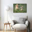 African Lion Scuffle Contemporary Cat Lion Nature Wildlife Wall Art Print by Jeffrey C. Sink - 1 Piece Wrapped Canvas Wall Art-943505370
