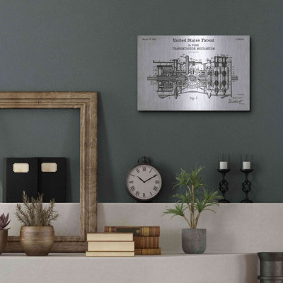 «Transmission Blueprint Brevet White» par Patents