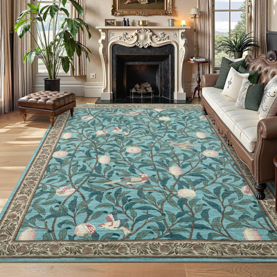 Tapis de salon sous les draps Botanical