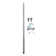 30 in. Hand Shower Slide Bar with Mounting Hardware