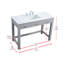 Ensemble de meuble-lavabo simple 48 po Hudson-93548946