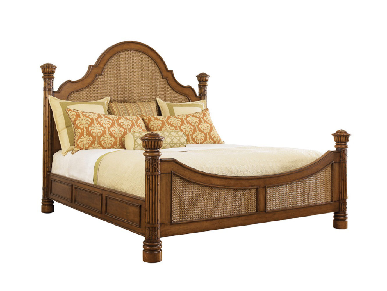 Tommy Bahama Home Island Estate Round Hill Bed Reviews Perigold