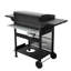 Barbecue au gaz propane 49200Btu, 4, grilles de cuisson en émail, table d'appoint pliable, panier suspendu pour la joie extérieure 49200Btu, grille