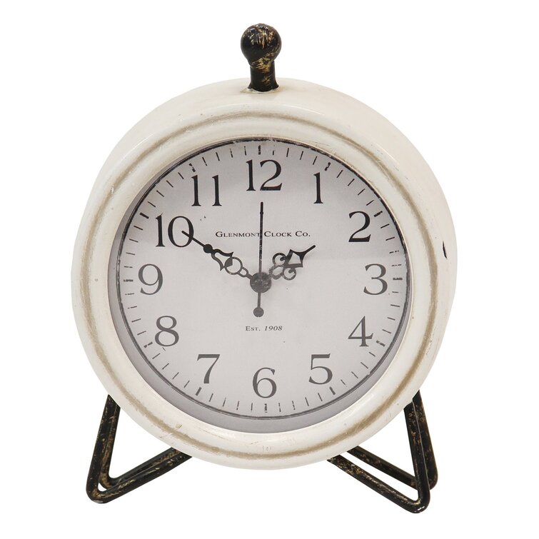 Analog Mechanical Alarm Tabletop Clock