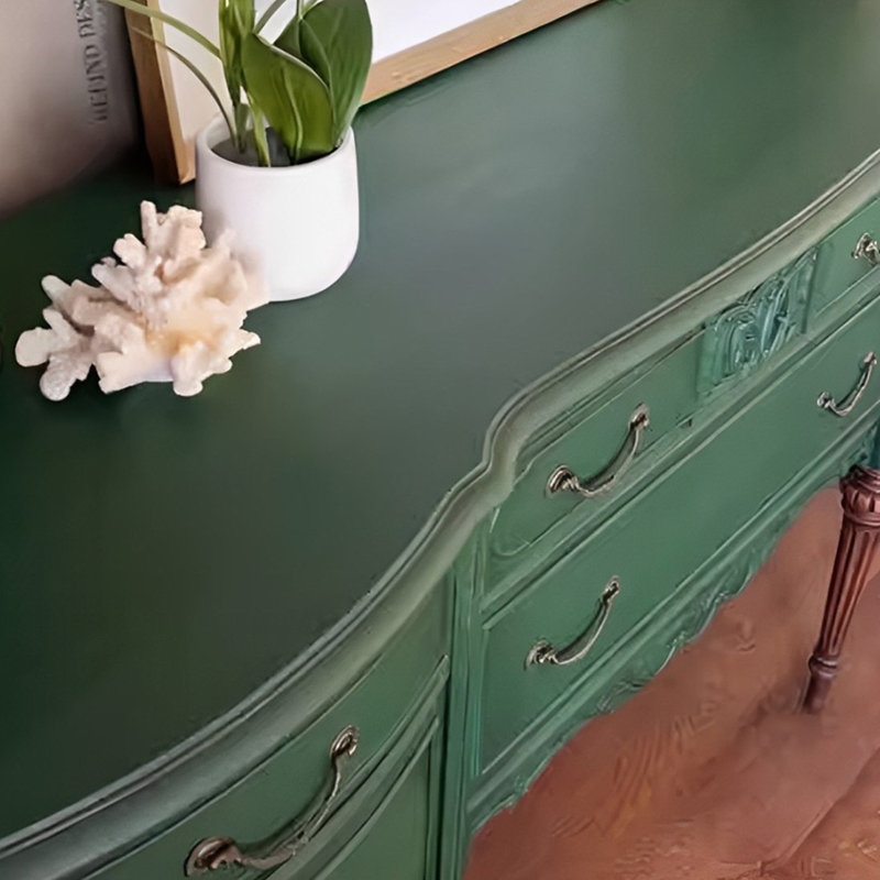 Vintage Sideboard With 2 Doors And 4 Drawers