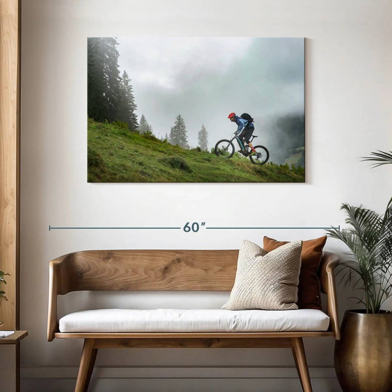 Senne Mountain Bike Ride, 30" H x 45" W