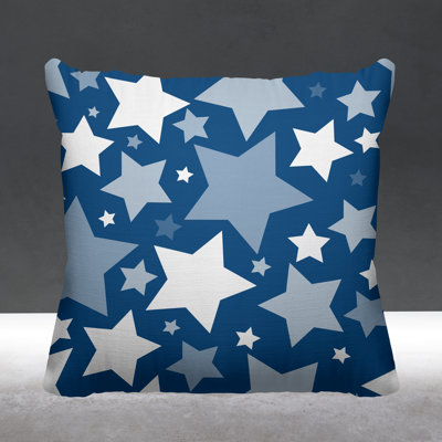 Geometric Outdoor Reversible Throw Pillow