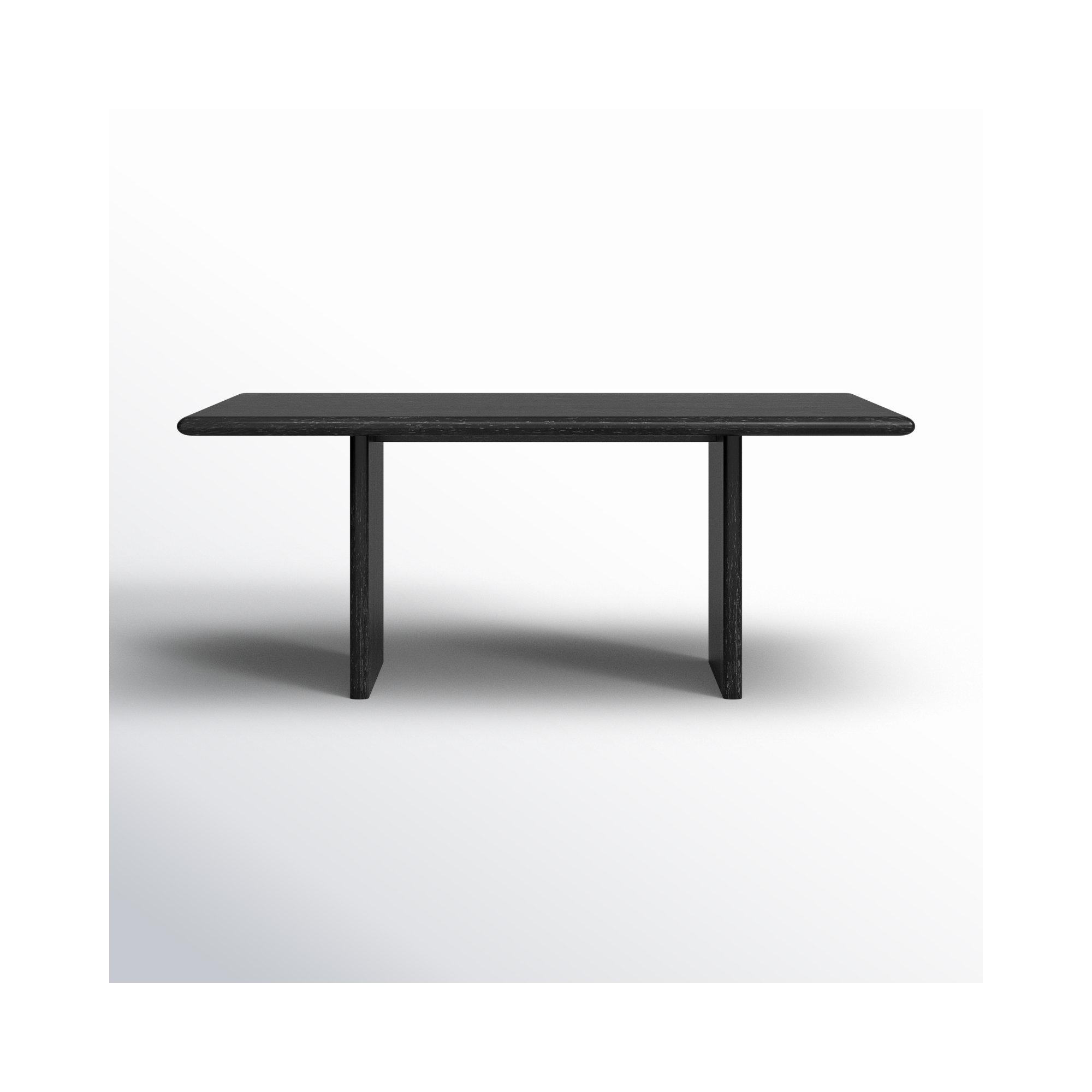 Horizon 74" Dining Table, Black