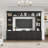 One-Piece Wall Unit Entertainment Center With Bookshelf For Tvs Up To 70"-986495932