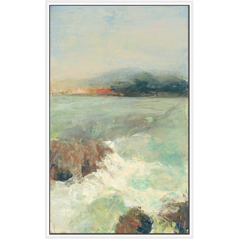 «Point Lobos Crop», reproduction de peinture acrylique sur toile, H 60 po x l 36 po x P 1,5 po, Toile tendue