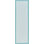 Tapis intérieur / extérieur turquoise Deerfield