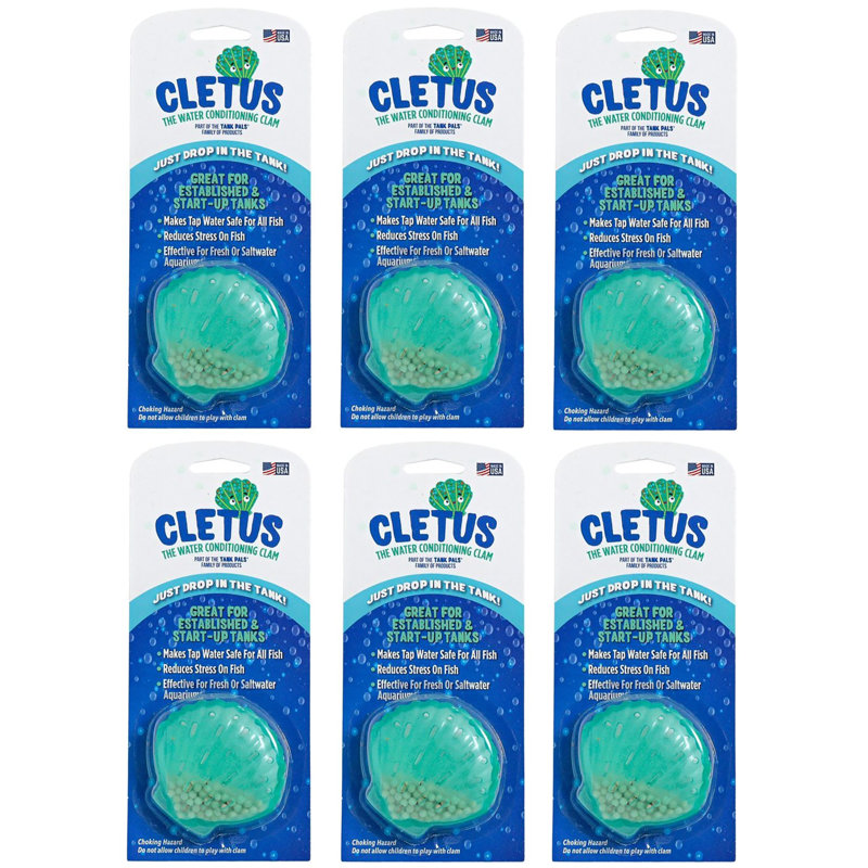 Water Conditioning: 6 Pk - Cletus, Blue