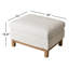 Repose-pieds rembourré en duvet d'oie Cami-782239667