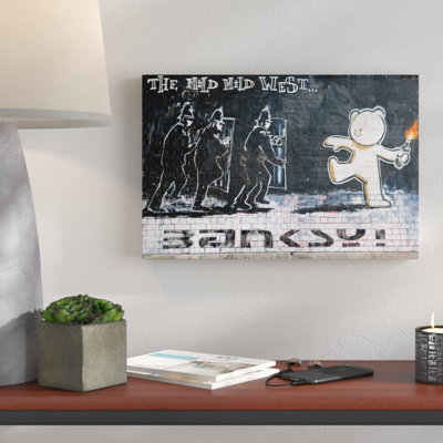 « the doux doux west », reproduction d’impression sur toile tendue