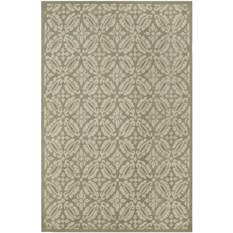 Baytown Hand Hooked Wool Pile Geometric Rug