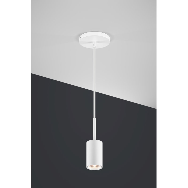 Luminaire suspendu GX 10 - cordon flexible de 120 po, Blanc