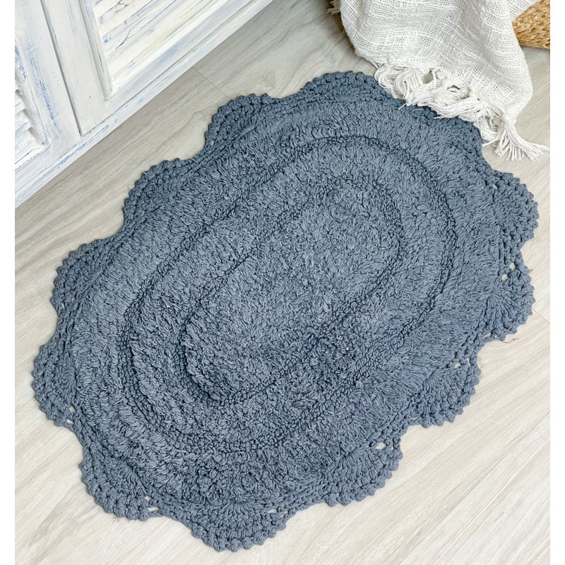 Casanova Non-Slip, Provincial Blue, 24" L x 17" W