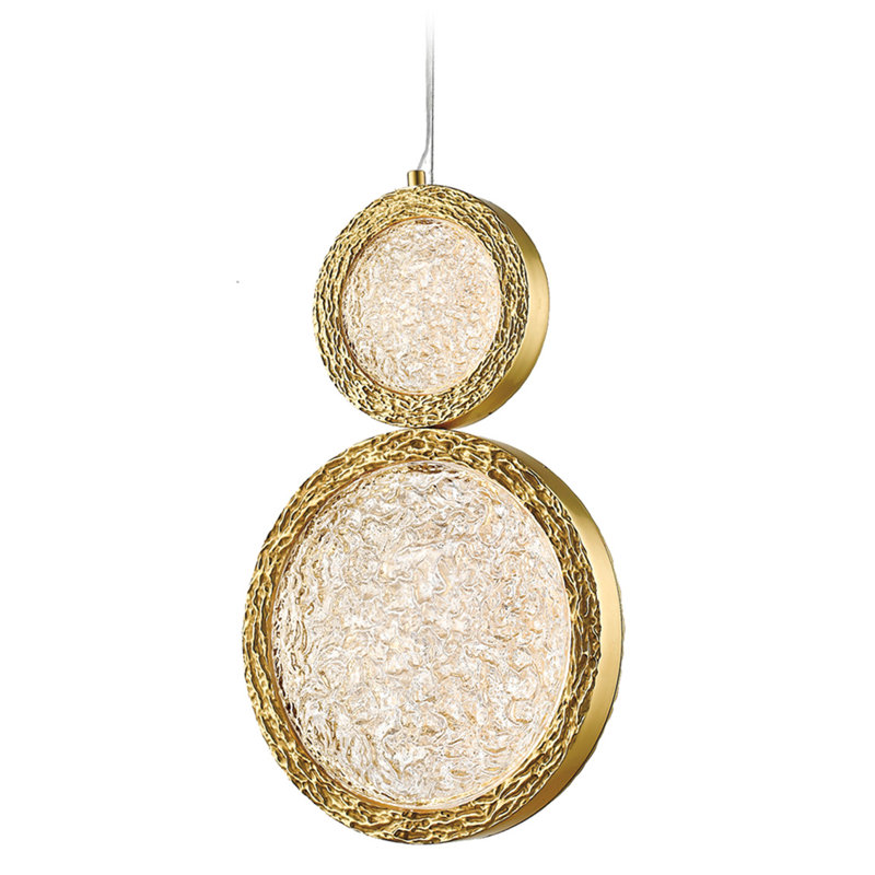 Holmberg - Light LED Unique/Statement Pendant, Polished Brass