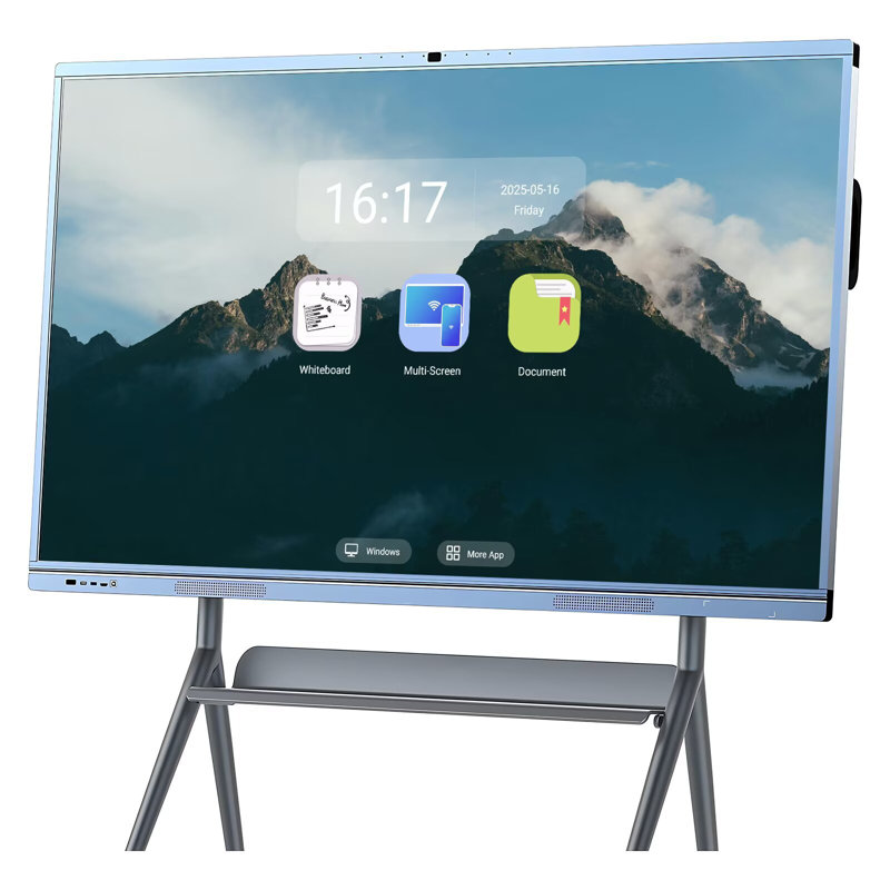 JYXCN Smart TVs Touch Board 65 "à affichage tactile multi-utilisateurs pour la salle de classe, le bureau et le salon (avec fixation murale incluse)