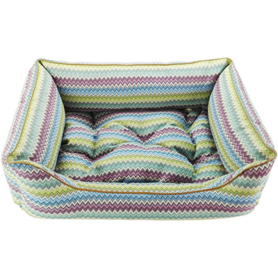 Zik Zak Orthopedic Polyester Pet Bed