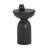 Kellaman Concrete Top End Table - Black-1936799836