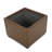 Stone Faux Leather Ottoman-95562050