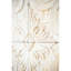 Panneaux muraux carrés 100% bois de sapin naturel, 17,5 x 17,5 po, blanc délavé délavé, médaillon complexe pour divers styles d'intérieur 17,5 x 17,5 po, finition blanc délavé, motif multiple