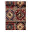 Lesieli Cotton Oriental Area Rug in Red