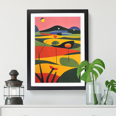 Spring Forest In Abstract Vol.3 - Framed Print